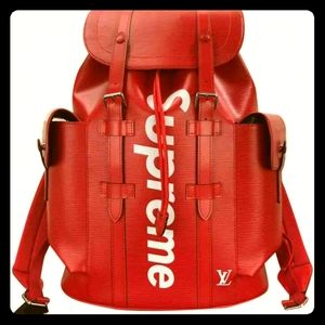 Louis Vuitton x Supreme Christopher Backpack Epi P